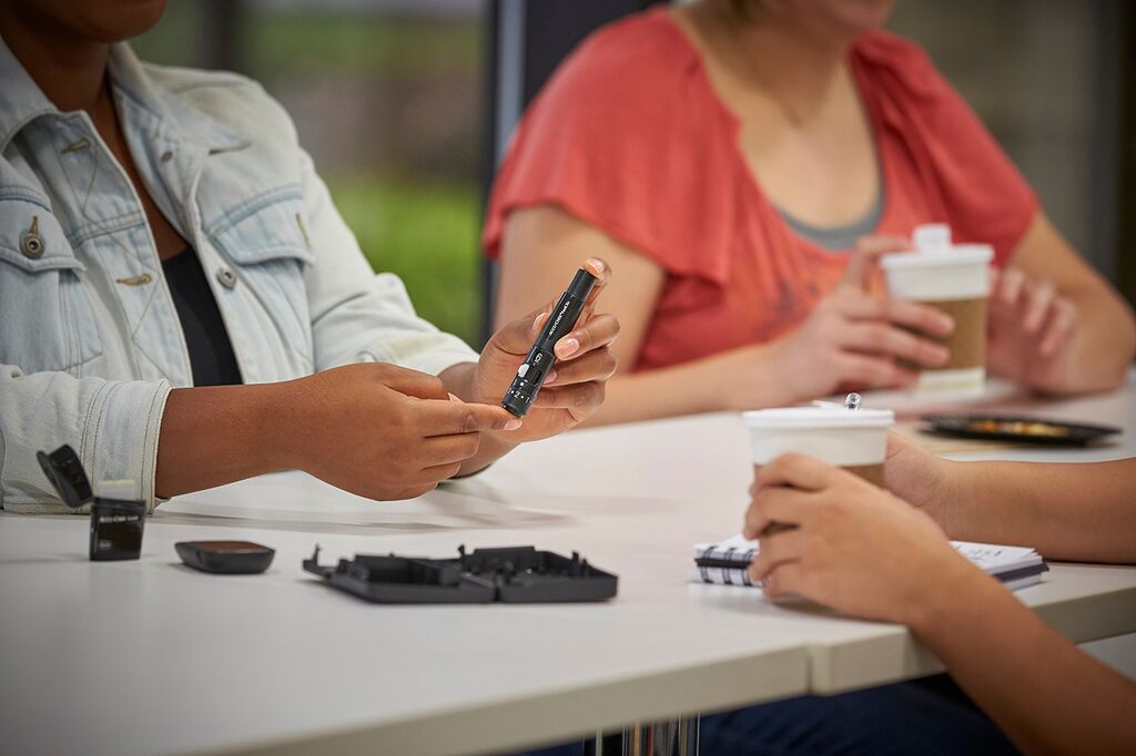 testing blood glucose