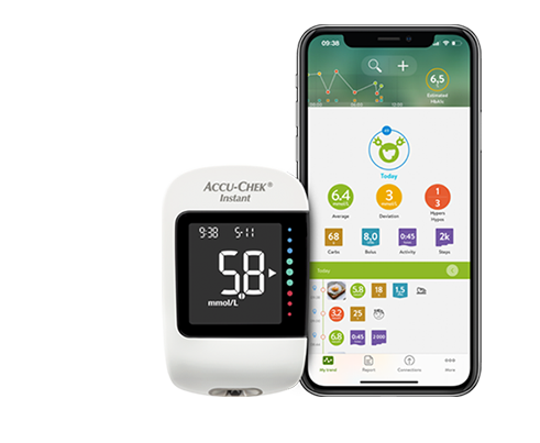 Accu-Chek Instant with mySugr app