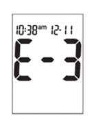 Accu-Chek Performa Error E-3