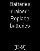 Accu-Chek Mobile - E9 - Batteries drained