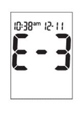 Accu-Chek Aviva  - Error Code (E3)