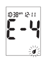 Accu-Chek Aviva  - Error Code (E4)