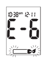 Accu-Chek Aviva  - Error Code (E6)