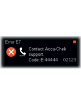 Accu-Chek Insight Error Code E-7